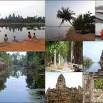 Kambodscha | Eindrücke interessanter Orte im Land. Angkor Wat, Angkor Thom, Siem Reap, Urwald, Mekong