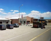 Argentinien | Das Haus zur Grenzkontrolle bei de Überquerung der Grenze von Argentinien nach Chile mit dem Bus von Salta nach San Pedro de Atacama über den Jama Pass