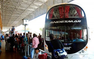 Busfahren in Argentinien | Der Bus von Andesmar war recht komfortabel und sogar pünktlich