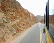 Peru | Chile, Straße von Tacna nach Arequipa. Panorama aus dem Bus
