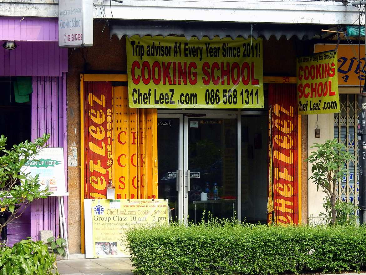 Thailand | Chef LeeZ Kochschule in Bangkok von Außen