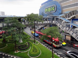 Thailand | MBK Skytrain Station und Shopping Mall in Siam in Bangkok