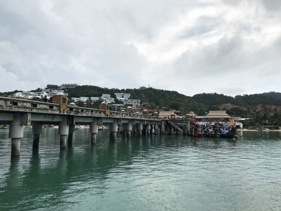Thailand | Bangrak Pier, der Fähranleger von Seatran Discovery auf Koh Samui