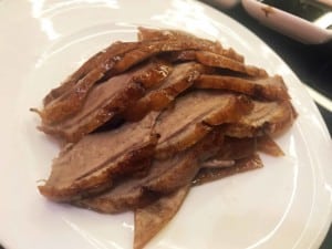 Gerichte: Peking Ente Brust in Scheiben