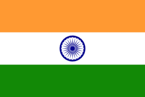 Indien Reise- und Länderinformationen. Indien Flagge