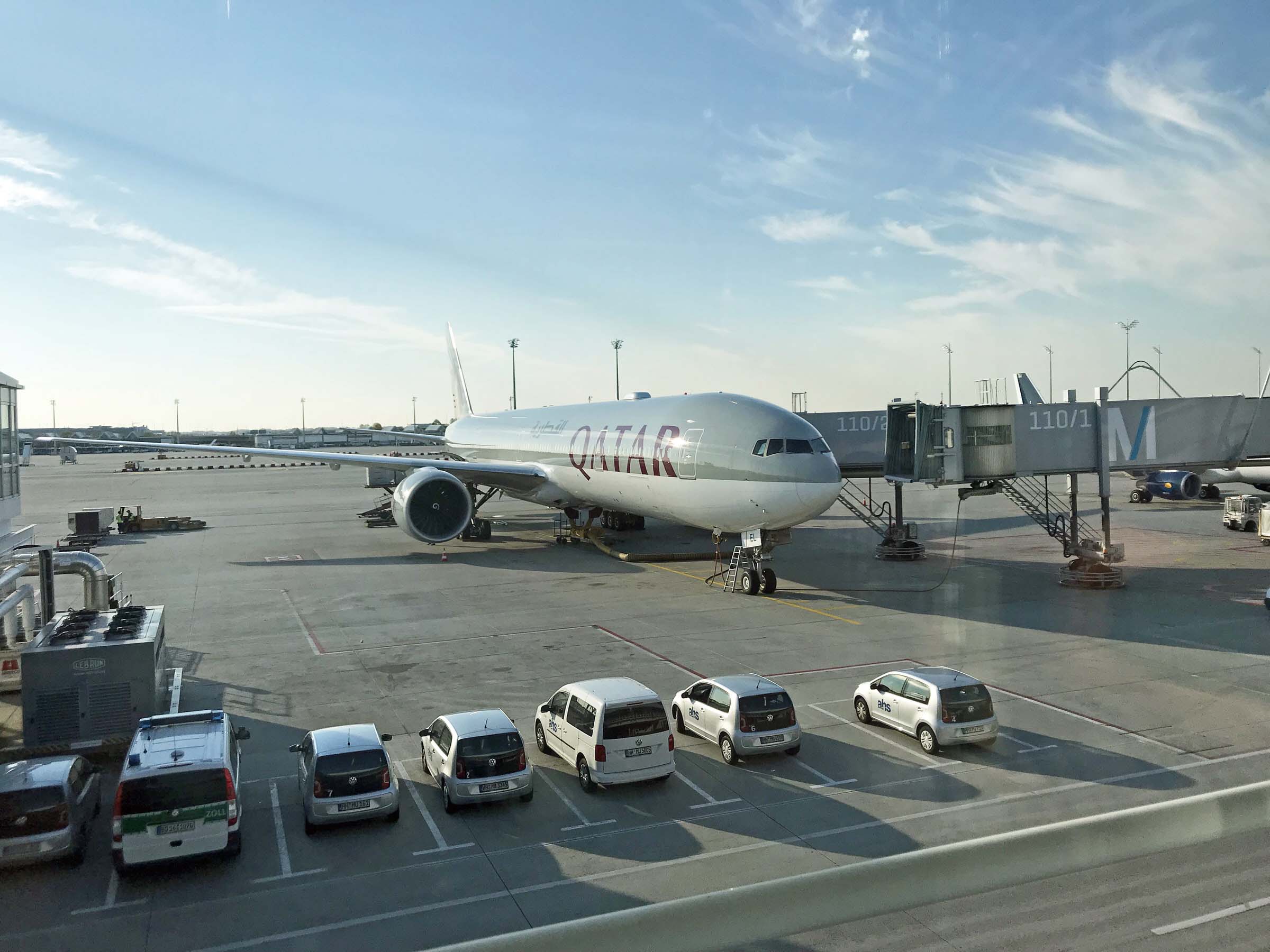 Stopover in Doha, Katar mit einem Flug von Qatar Airlines