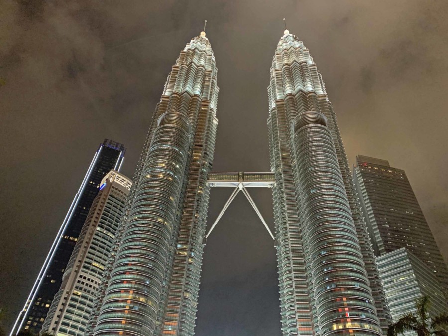 Petronas Towers, das Wahrzeichen von Kuala Lumpur