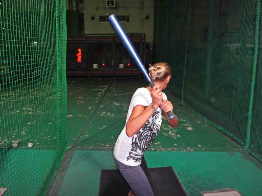 Absoluter Tipp & Highlight: Eine Runde Baseball im Shinjuku Batting Center, wenn Du Zeit hast, nicht verpassen!