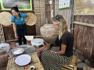 Vietnam Hoi An Kochschule Reispapier