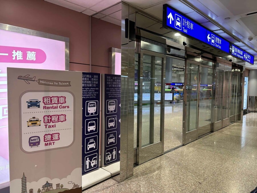 Tipps zur Fortbewegung: Vom Flughafen Taipeh in die Stadt